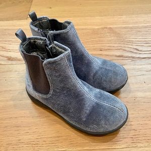 Toddler Velvet Boots